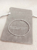 2mm Satellite Sterling Silver Bracelet Beautiful Keepsakes